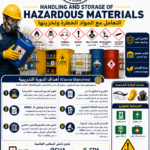 Handling And Storage Of Hazardous Materials التعامل مع المواد الخطرة وتخزينها