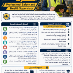 مشرف السلامة و الصحة المهنية Professional Safety and Health Supervisor