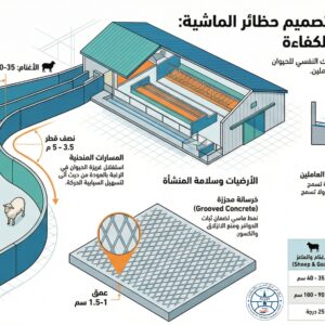 دليل إجراءات السلامة المهنية في حظائر ومنشآت المواشي